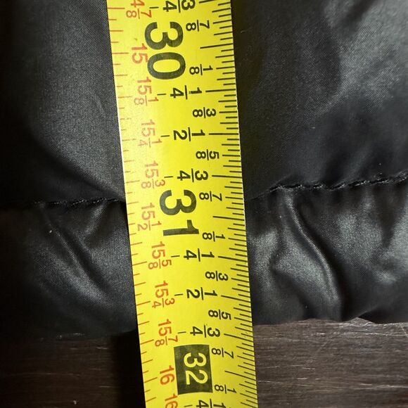 Calvin Klein Puffer Jacket Hooded Packable Lightweight Coat Duck Down Women’s XL - Picture 3 of 5